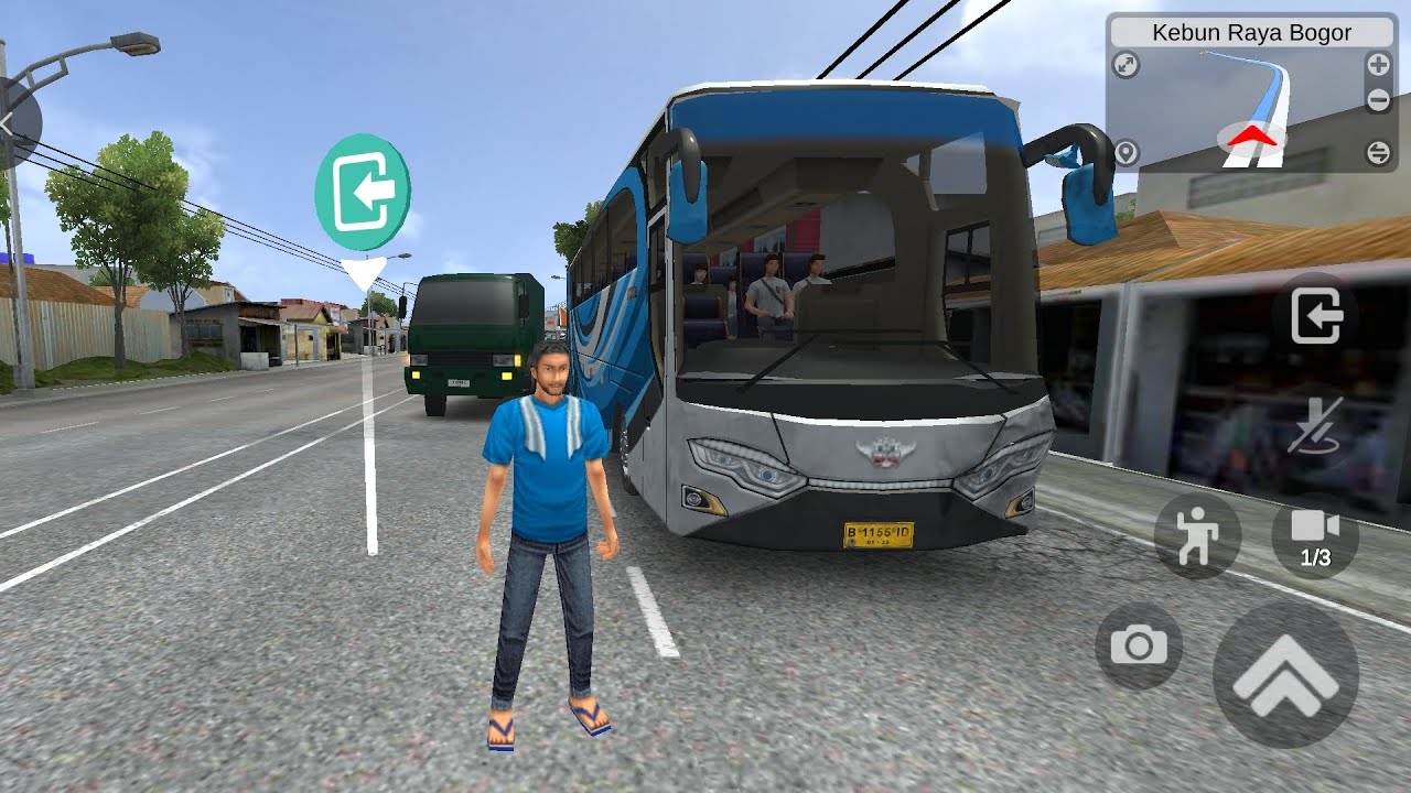 Bukittinggi To Padang Tourism Passageer Journey I Bus Simulator Indonesia I Destination City 😱