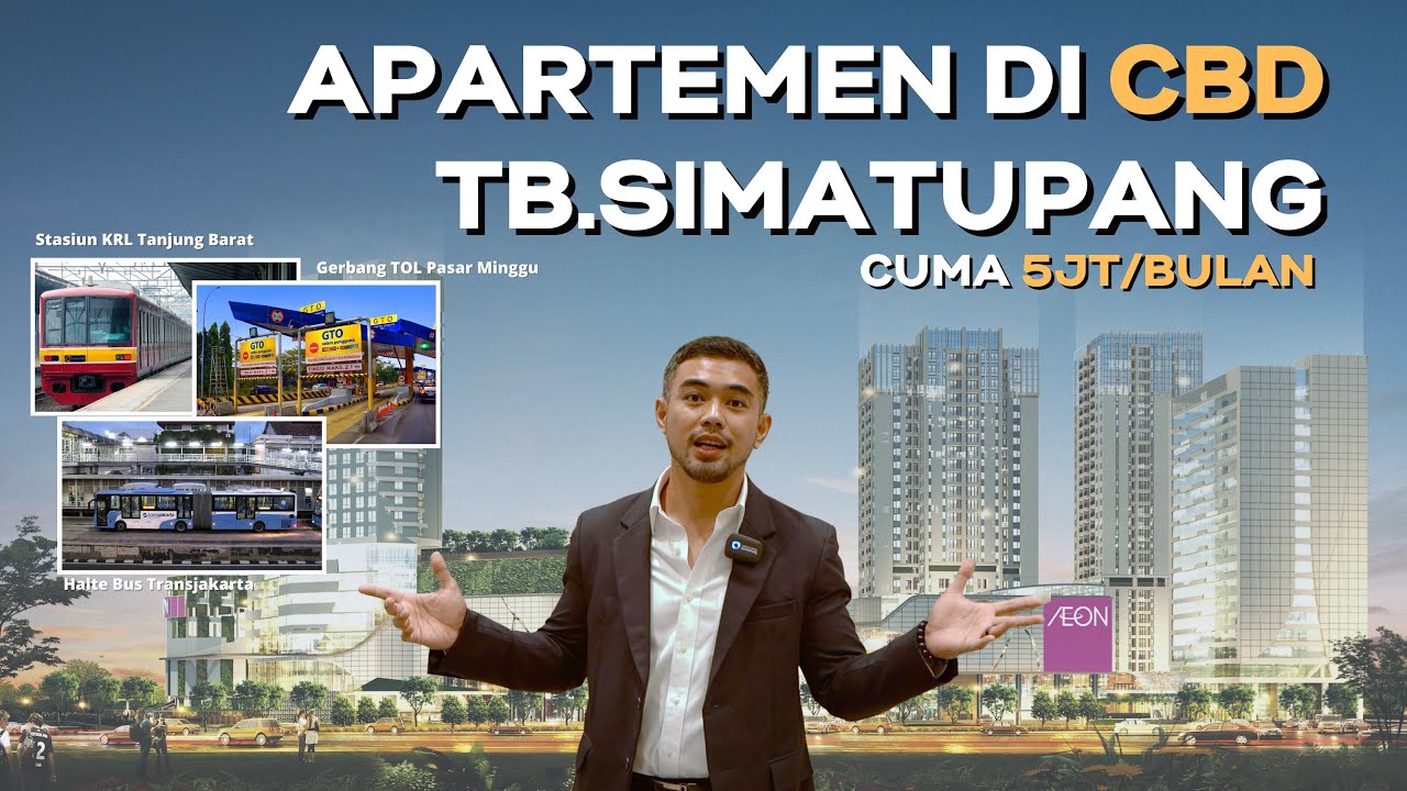 WOW!!! CUMA 5JUTAAN DAPAT APARTEMEN DI KAWASAN CBD TB SIMATUPANG.