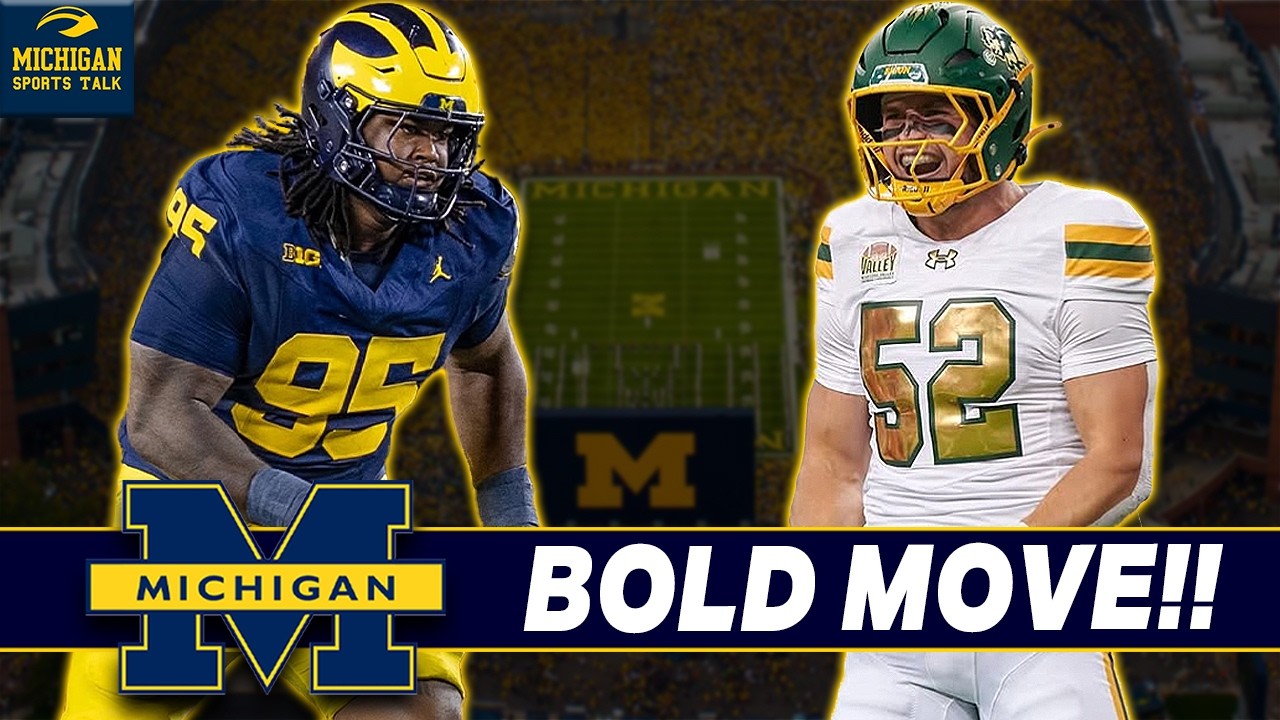 Michigan Football Just Made a BOLD Move, + Latest on DB Target, DL Depth Chart, & More!!