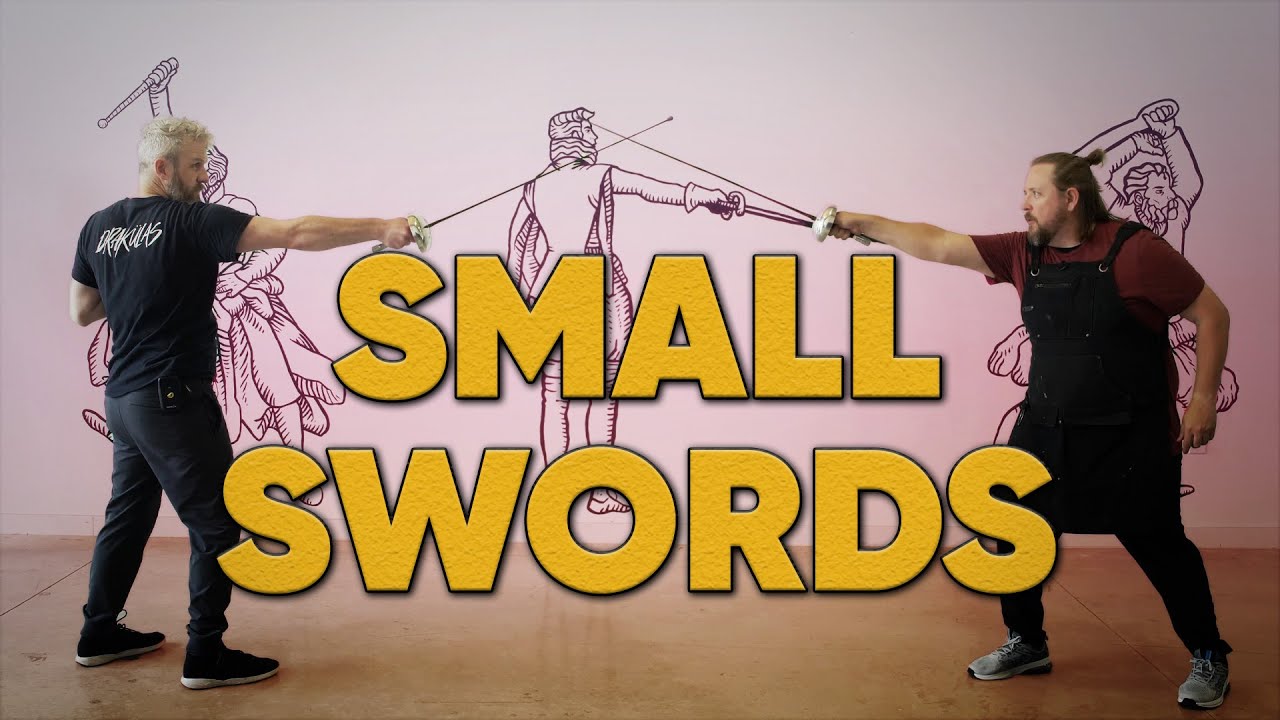 Small Sword Duel To The Death! Or Until We’re Tired…