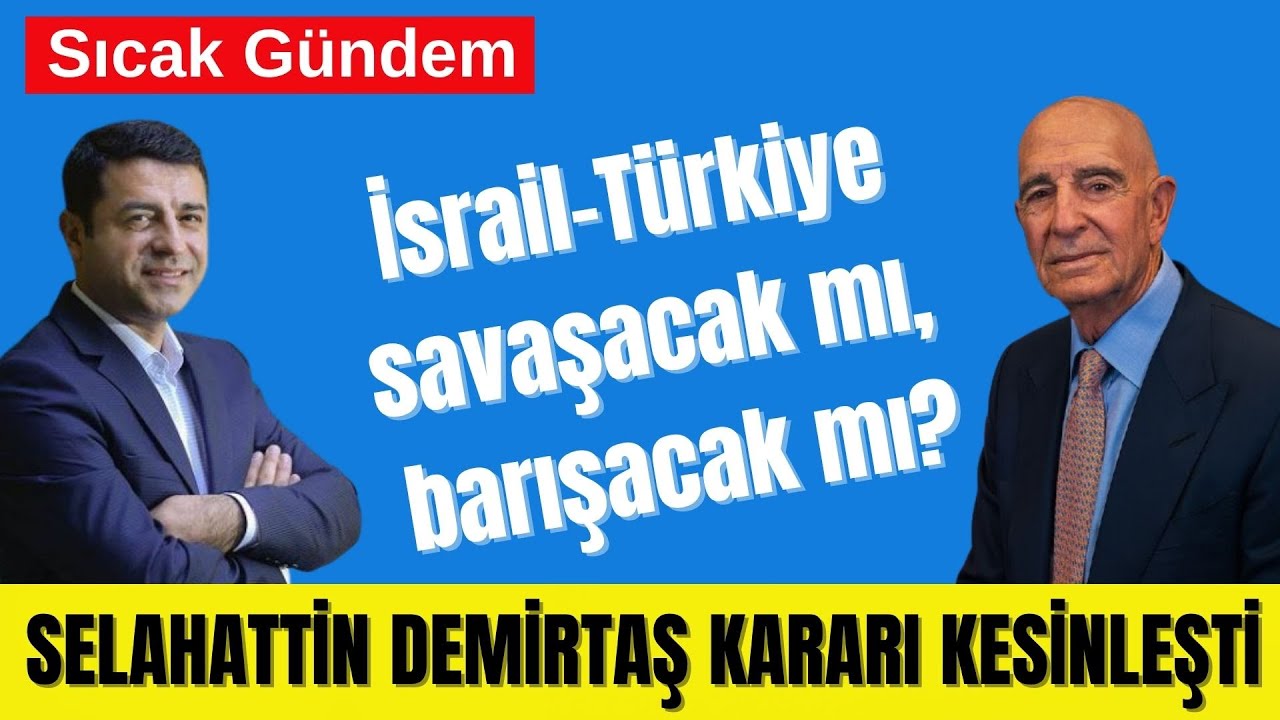 🟥 SELAHATTİN DEMİRTAŞ KARARI KESİNLEŞTİ