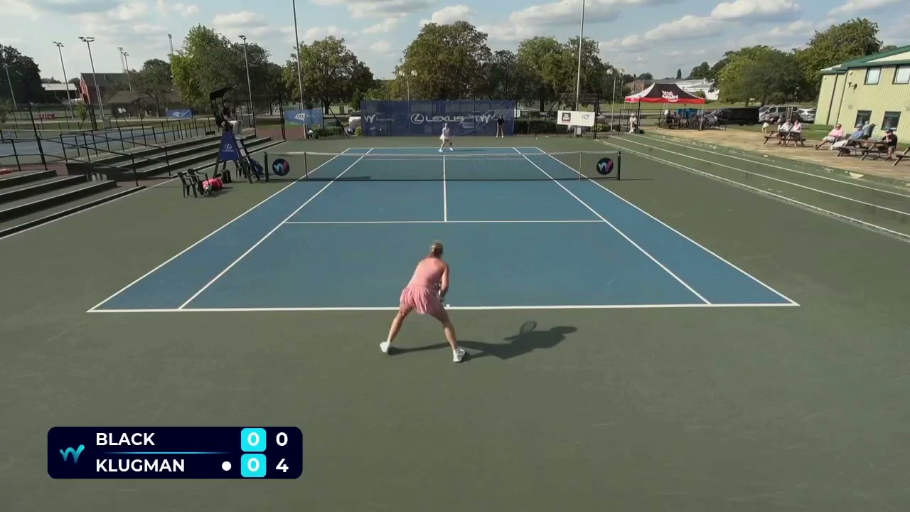 Brooke Black [Q] (GBR) vs Hannah Klugman [SE] (GBR) // 2-6 6-7 // W35 Aldershot // Quarter-final