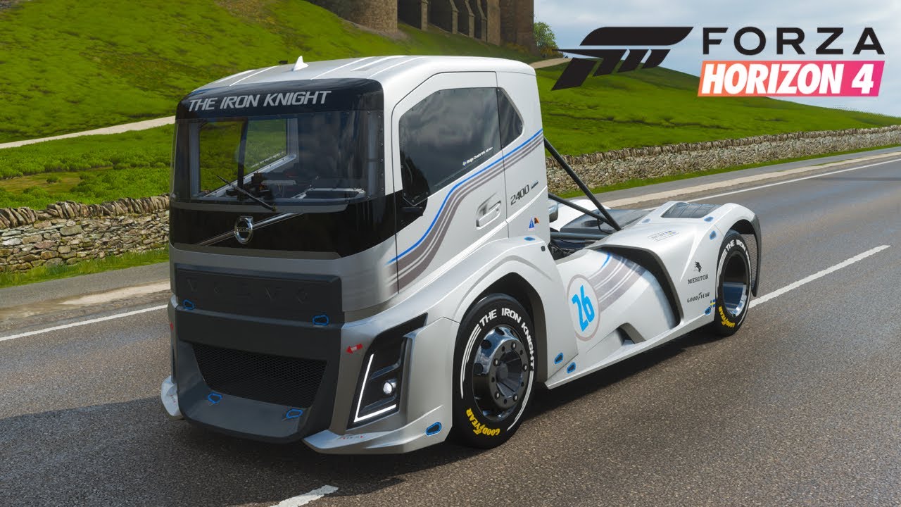 VOLVO FH NO FORZA HORIZON??? TESTANDO O VOLVO IRON KNIGHT
