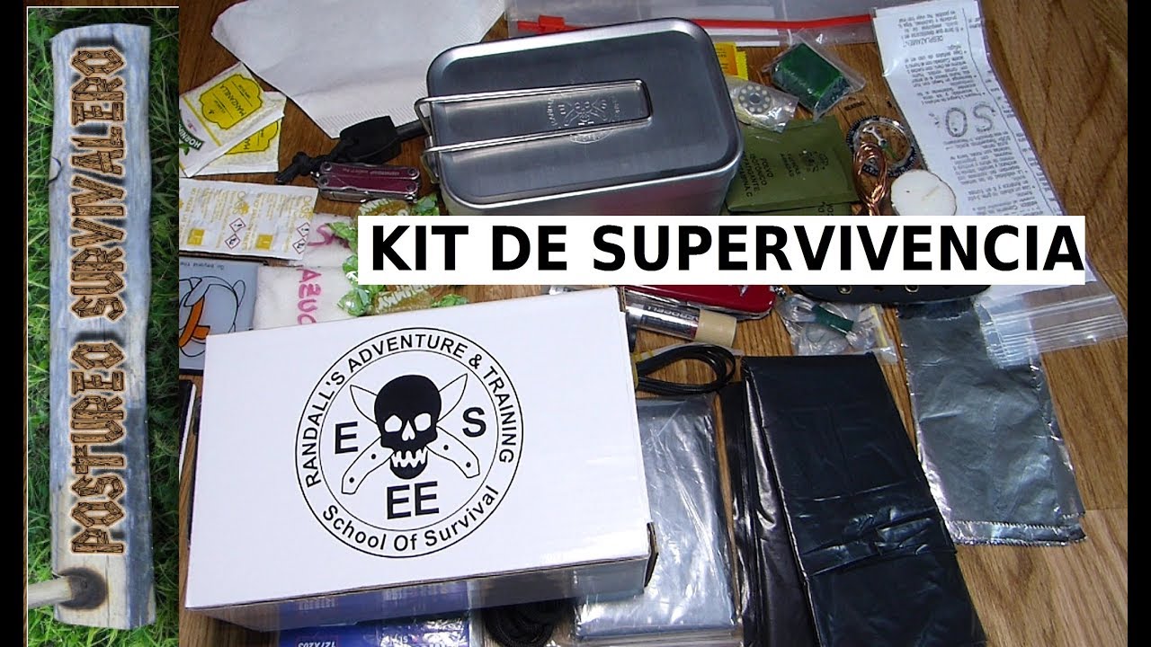 KIT DE SUPERVIVENCIA ESEE/ EL MEJOR RECIPIENTE PARA UN KIT
