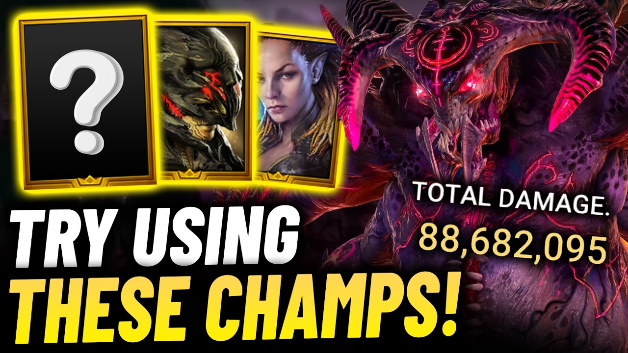 How to Beat the TAINTED DEMON LORD CLAN BOSS! (All Faction Options) - Raid Shadow Legends Guide