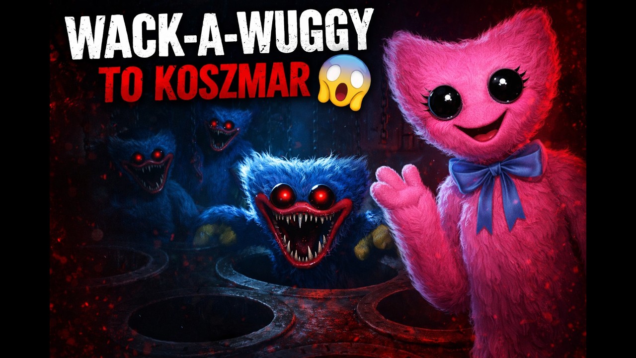KISSY MISSY POJAWIA SIĘ NAGLE! 😳 Wack-A-Wuggy to koszmar… | Poppy Playtime Ch. 2