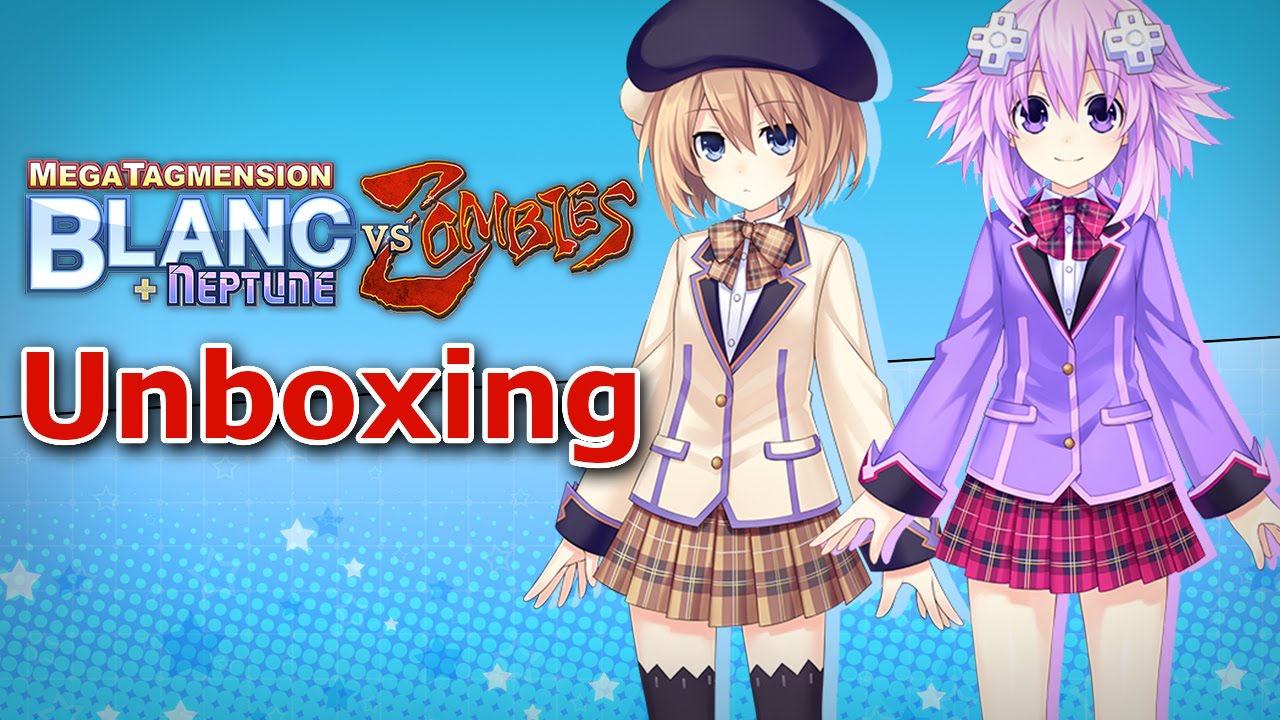 MegaTagmension Blanc + Neptune VS Zombies Limited Edition Unboxing