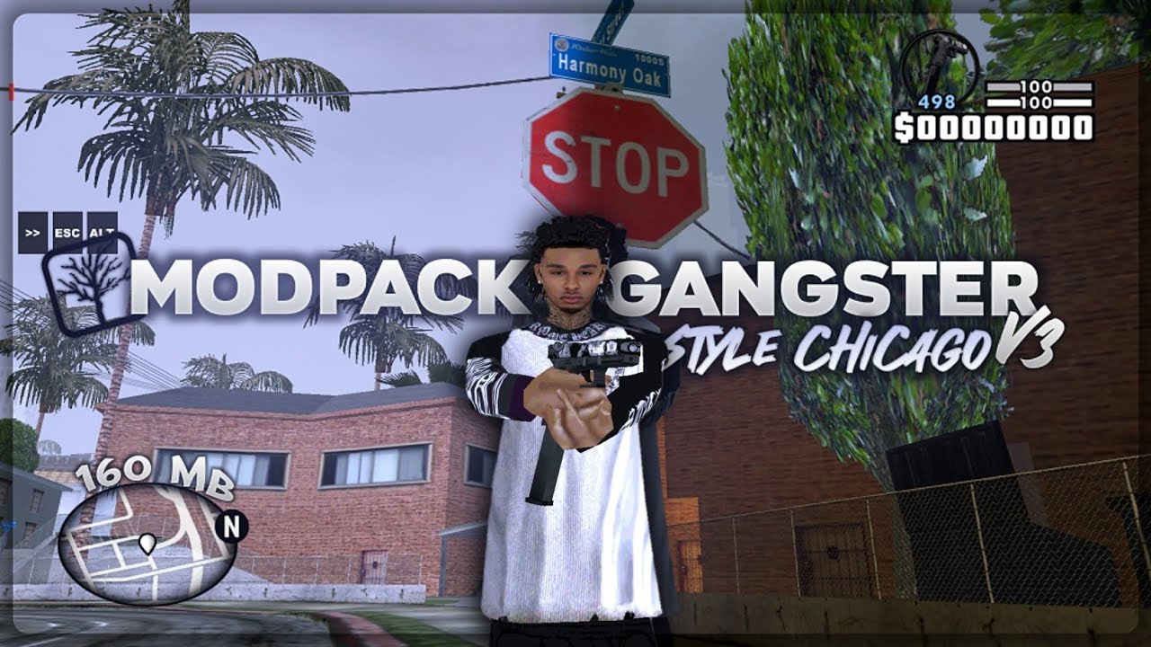 MODPACK GANGSTER STYLE CHICAGO V3! | 160MB DOANG | GTA SAMP ANDROID