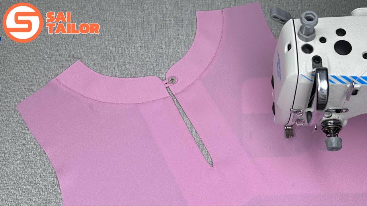 Smart and Unique Round Up Circle Neck Design for Sewing Beginners