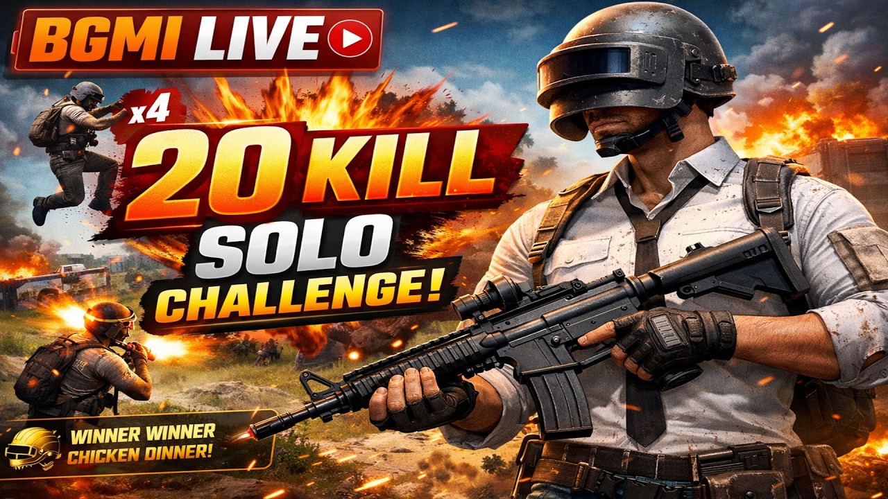 Prmotional Match Done Ab Hoga 25+ SOLO Kills 😱!! BGMI LIVE 🔴