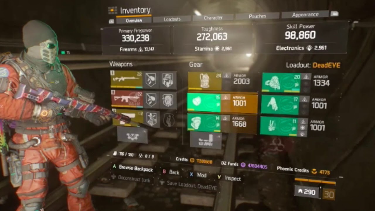 The Deadeye DEVASTATOR BUILD VIDEO!! The Division 1.8