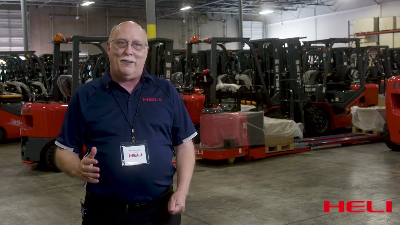 HELI held G2 series lithium forklift training in Atlanta