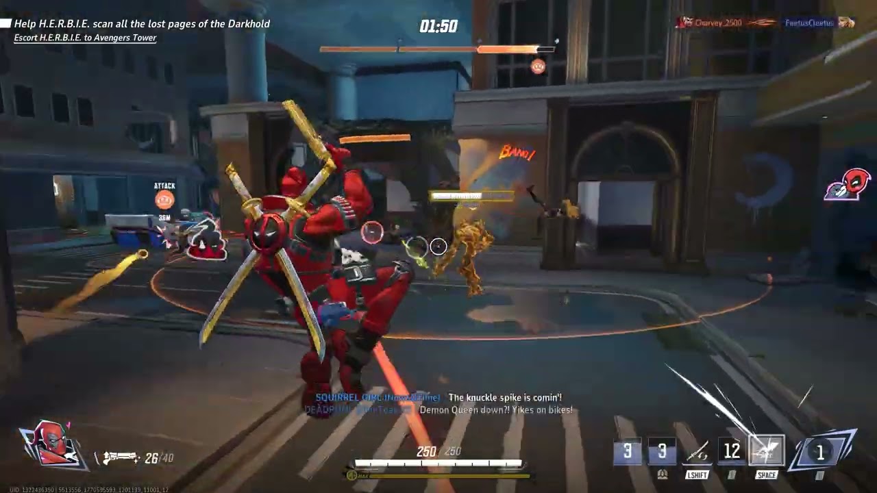 Marvel Rivals Clip - Clutch Supportpool Cart Gameplay