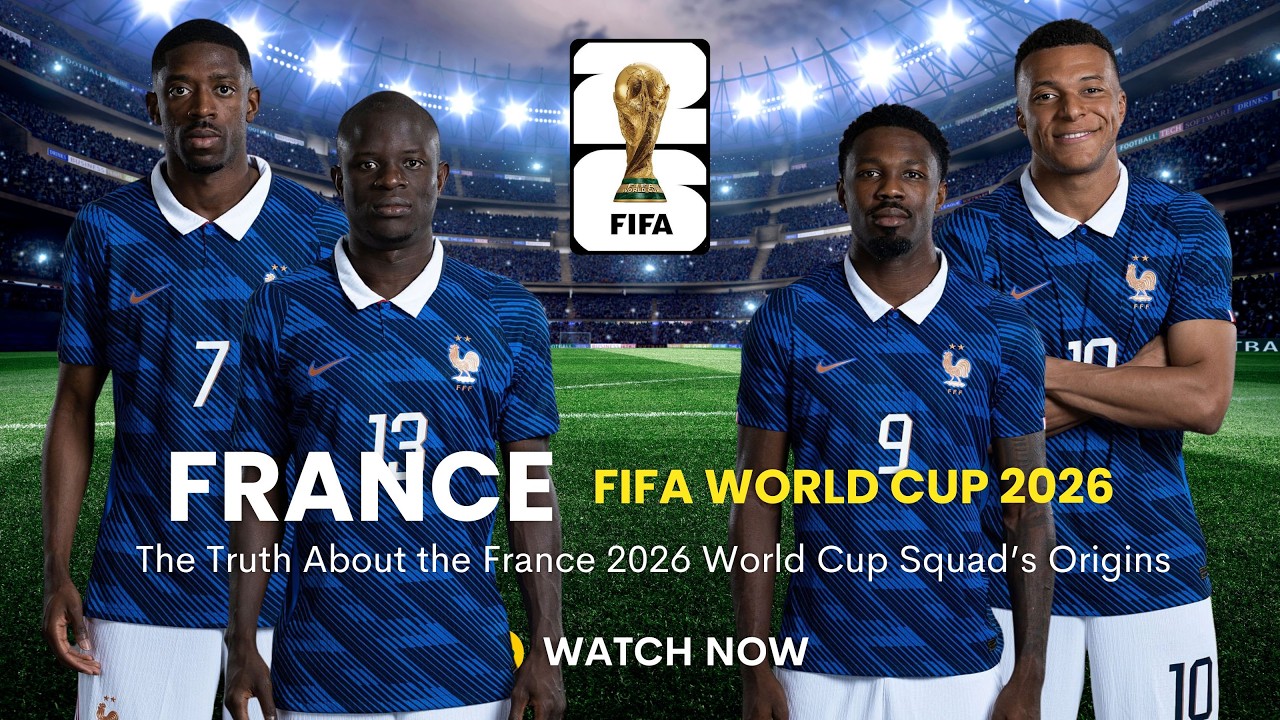 The Truth About the France 2026 World Cup Squad Origins (Demb&eacute;l&eacute;, Kylian Mbapp&eacute;, ....)