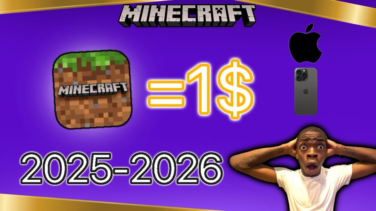 Как скачать Minecraft за 1$ | на Айфон | 2025-2026