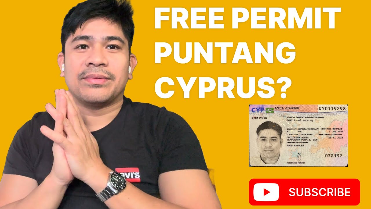 SAGOT NG EMPLOYER ANG PERMIT MO PA PUNTANG CYPRUS 🇨🇾 