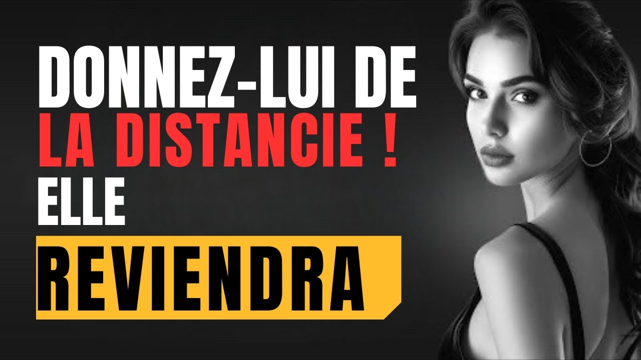Pourquoi une femme revient après que vous lui ayez donné de la distance | Stoïcisme #stoïcisme