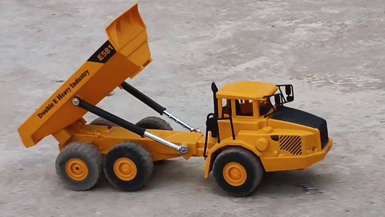Amazing RC Dump Truck |  Double E RC Dump Truck - Double E E581