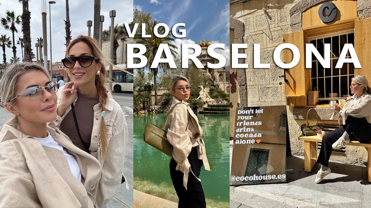 Barselona VLOG, restorani, obilasci, shoping