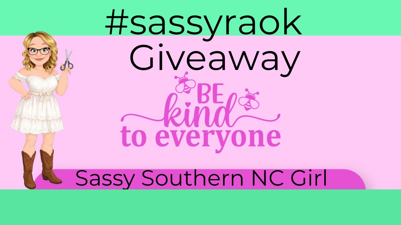 🎉✨ #SassyRAOK Giveaway #2! ✨🎉