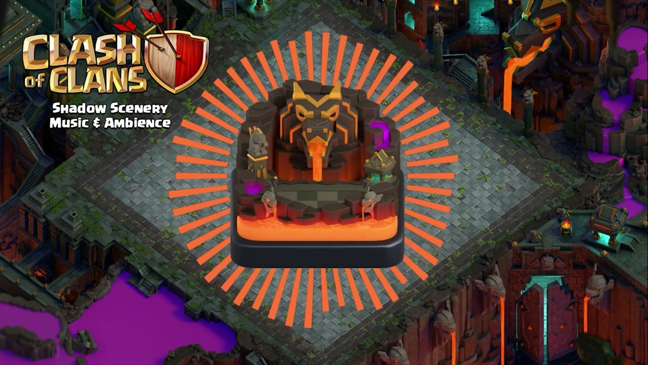 Shadow Scenery Ambience & Music | Clash of Clans