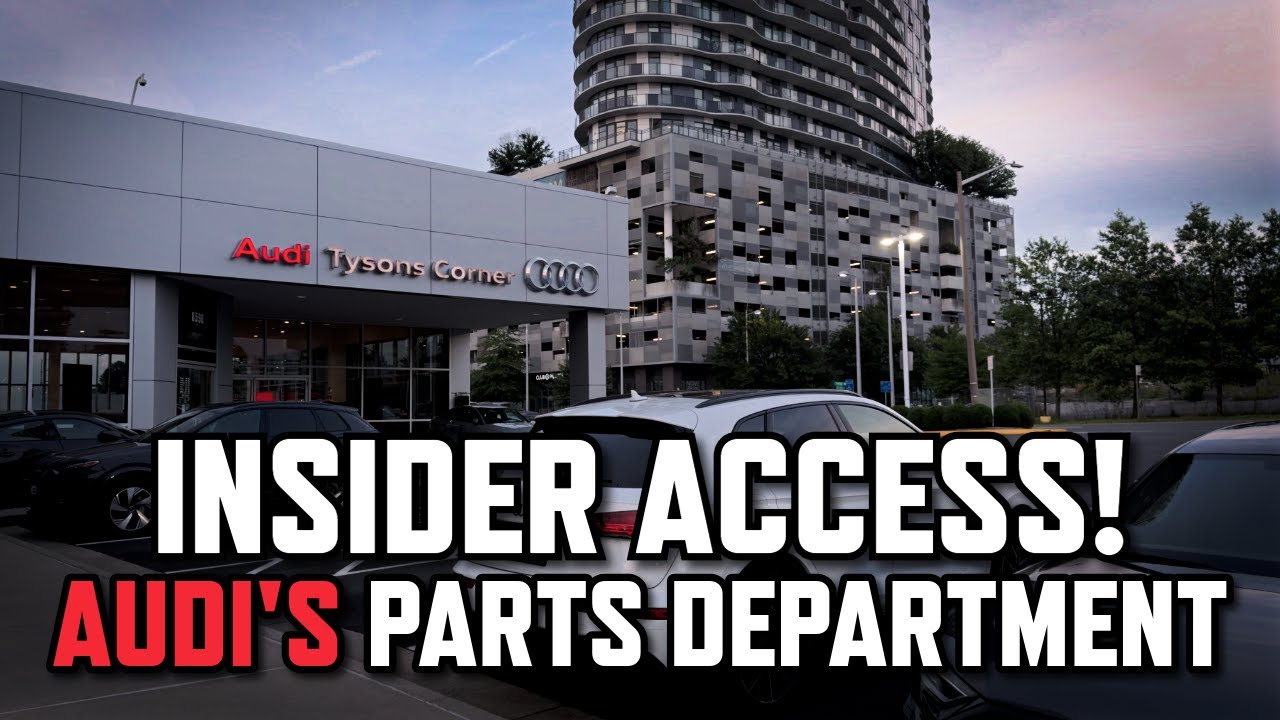 Should You Buy Parts From Audi?! Insider Access at Audi&rsquo;s Parts Department!