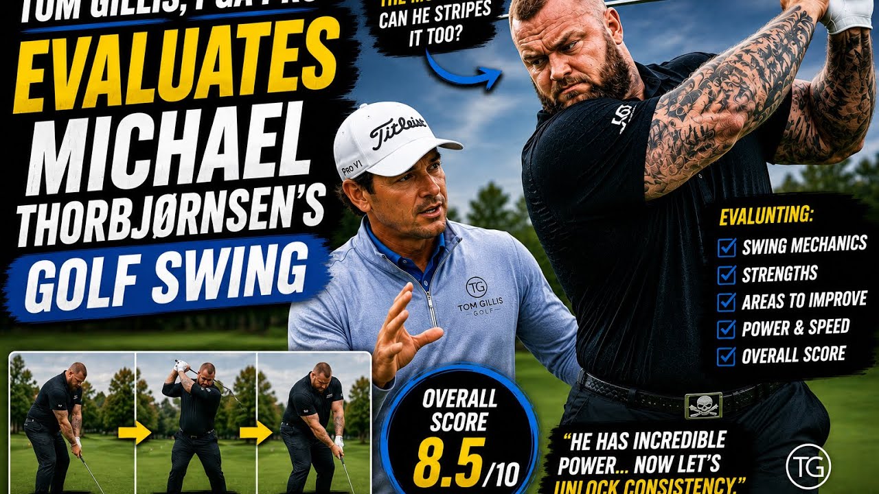 Michael Thorbjornsens WILD golf grip that’s made him a STAR! #golf 