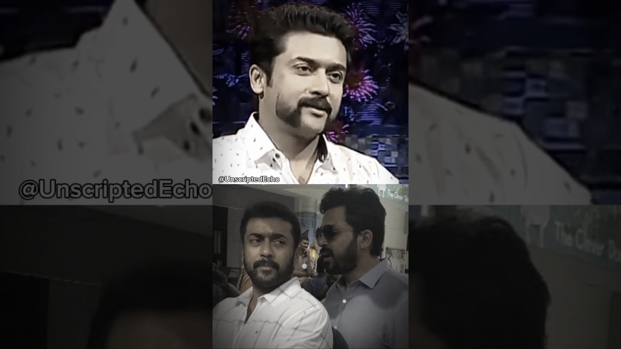 Suriya & Karthi Childhood Fun 😂 #Suriya #Karthi #Throwback #FunMoments #TamilCinema #BrothersGoals