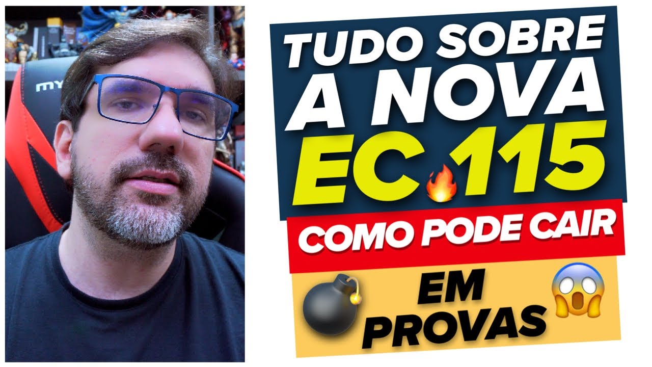 🔴😱 TUDO SOBRE A NOVA EMENDA CONSTITUCIONAL 115 - PROTEÇÃO DE DADOS - LGPD | PROF UBIRAJARA 🔴