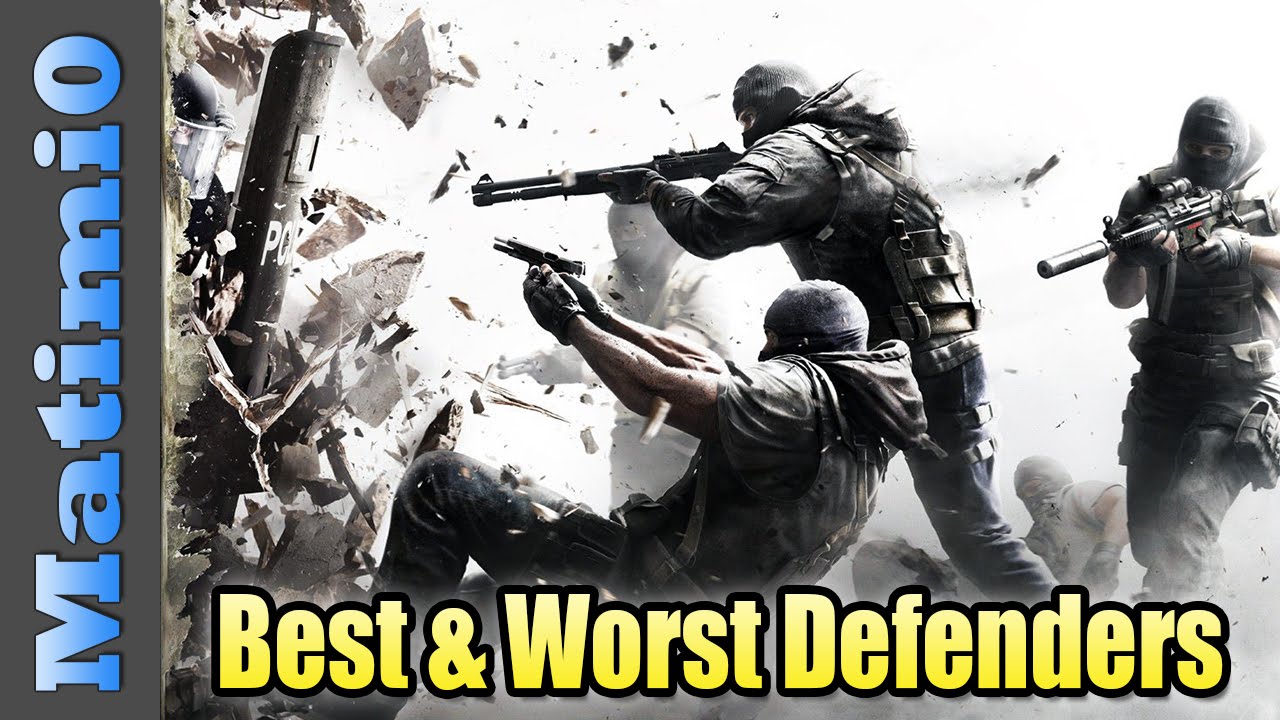 Best & Worst Defender Operators - Rainbow Six Siege
