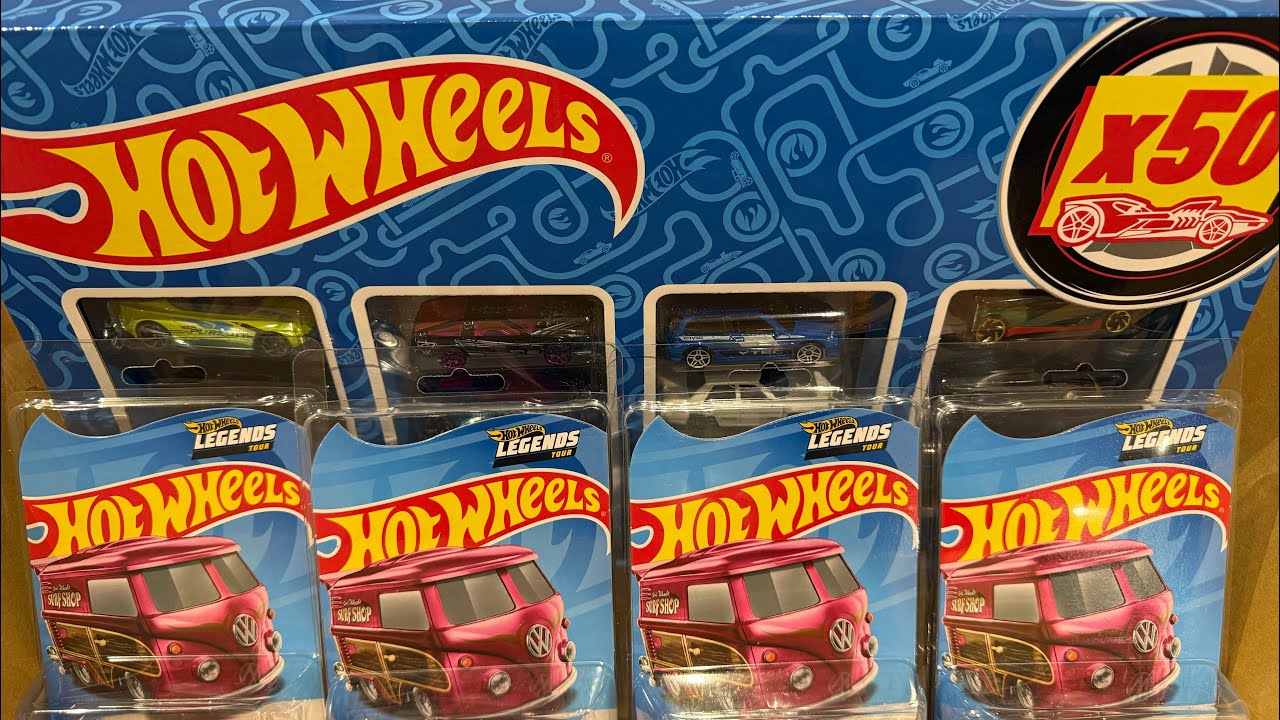 Распаковка нового набора Hot Wheels 2025 года из 50 игрушек из огромного заказа Walmart