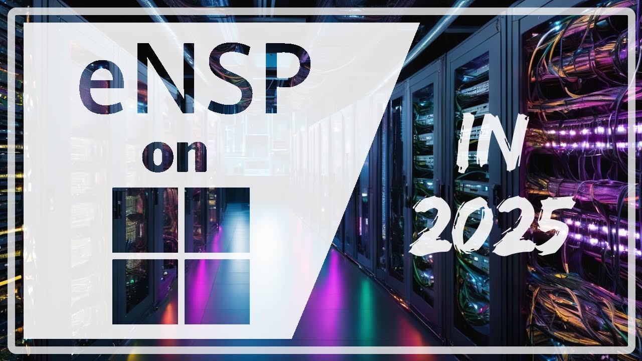 Installing eNSP on Windows 11 2025