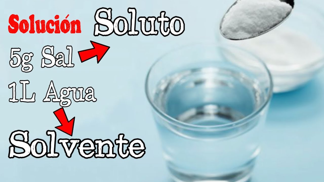 🚰&iquest;Qu&eacute; es una SOLUCI&Oacute;N, SOLUTO Y SOLVENTE? ⚗️ [F&aacute;cil y R&aacute;pido] | QU&Iacute;MICA |