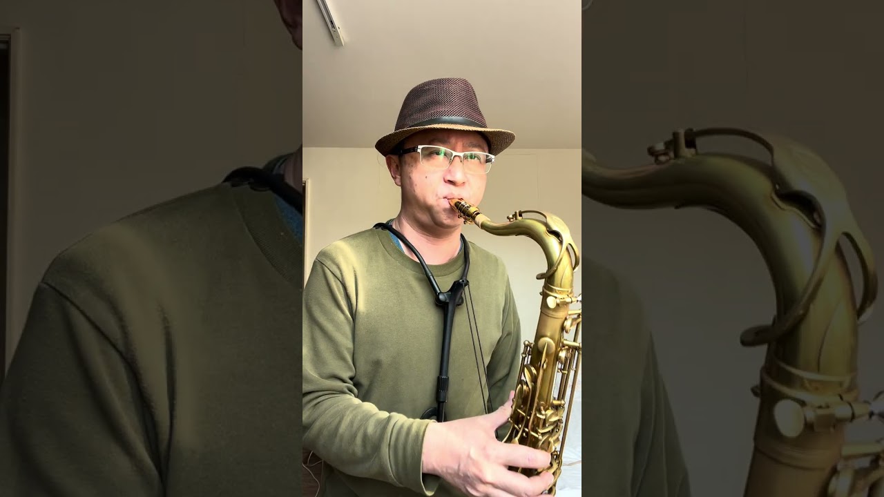 Autumn Leaves & easy solo practice Jazz Standard Tenor Saxophone 陳冠元 薩克斯風