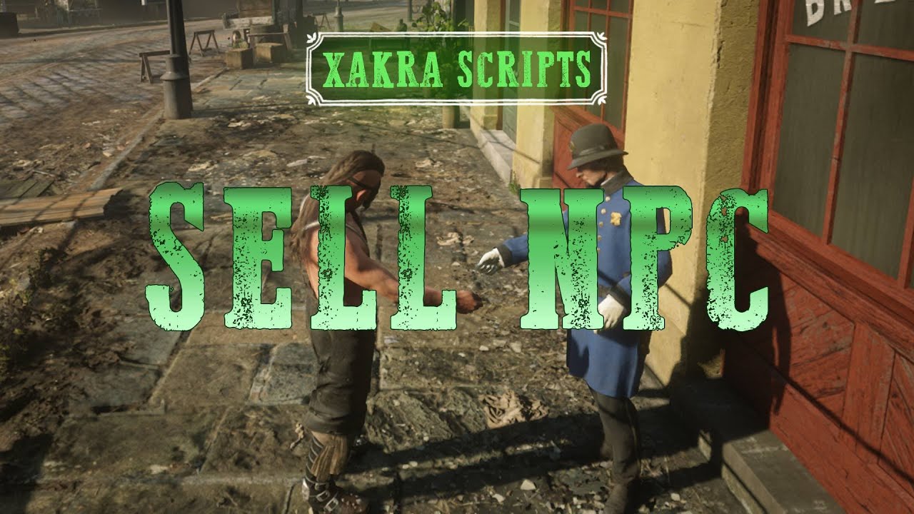 Script sell items to world npcs - RedM:[VORP]