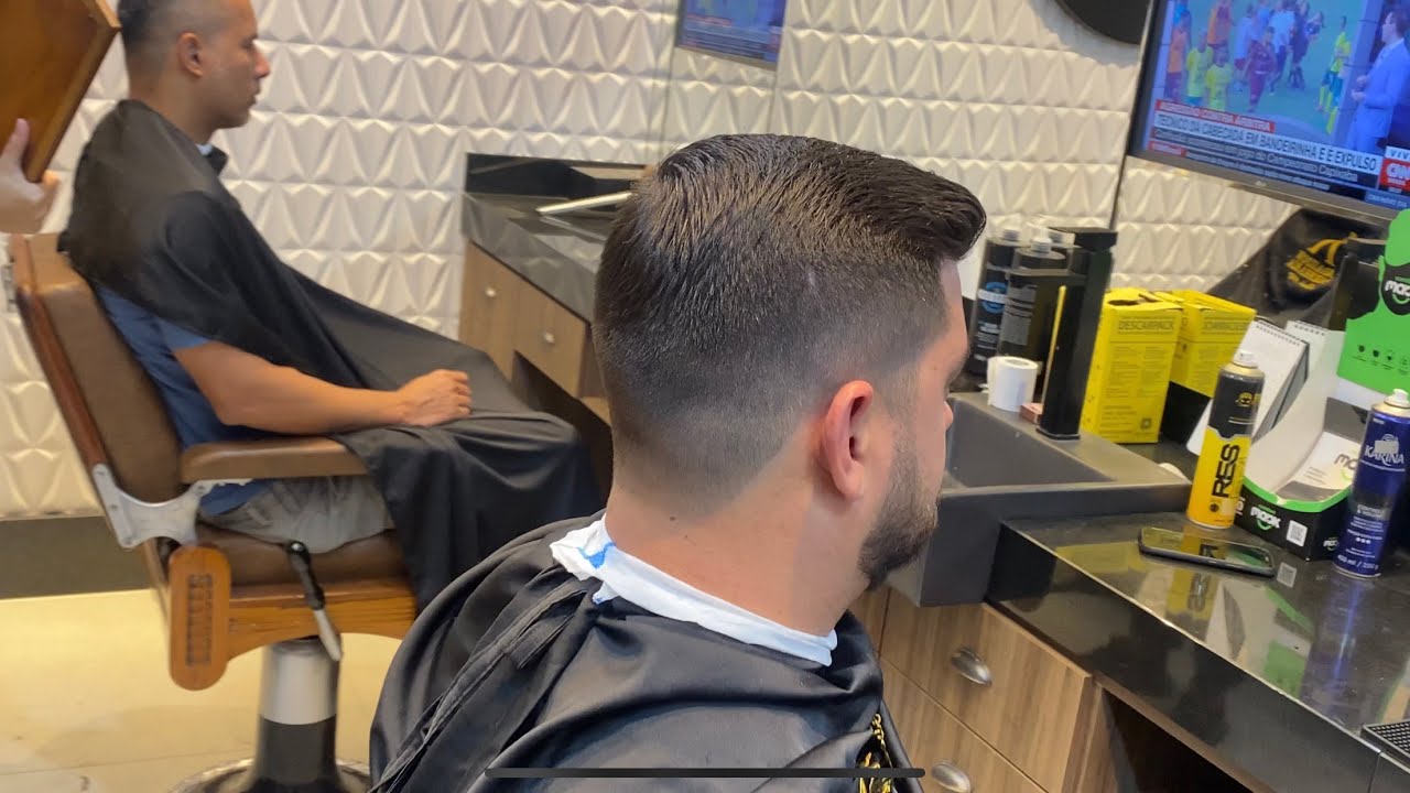 Como fazer corte social com tesoura e máquina 1 | como finalizar um cabelo  pro dia dia