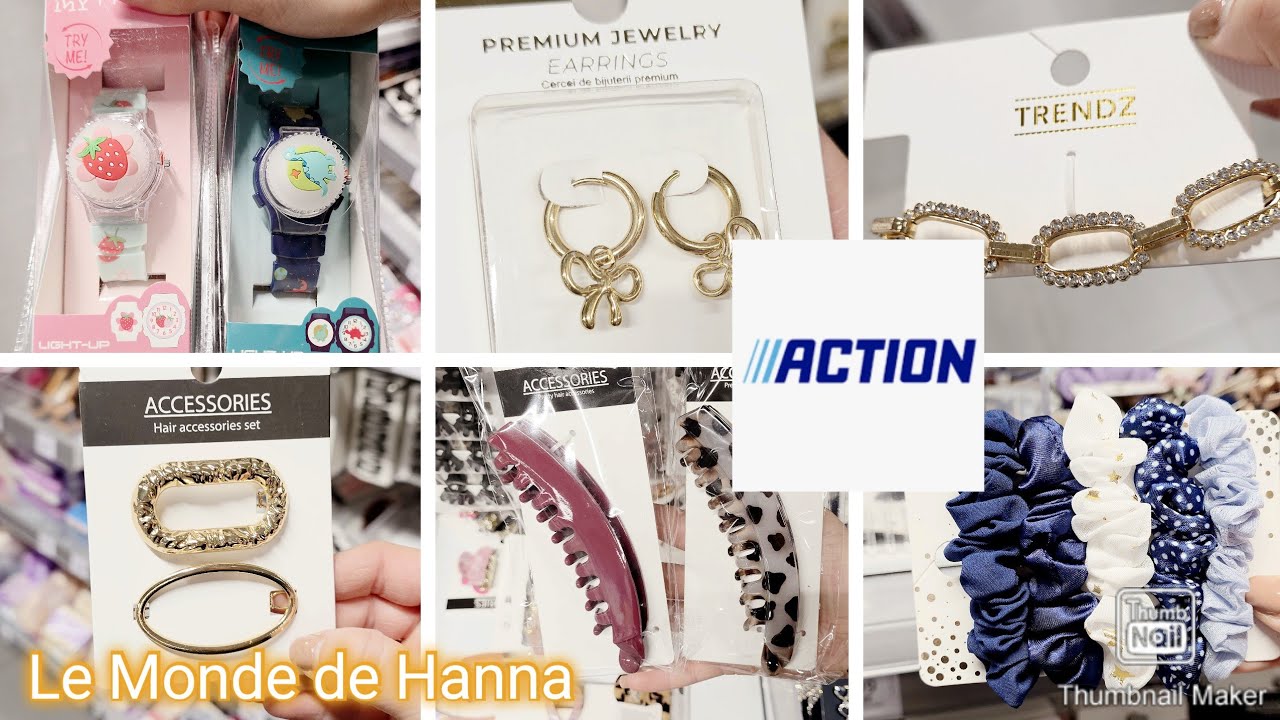 ACTION ARRIVAGE 27-12 BIJOUX ET ACCESSOIRES CHEVEUX 