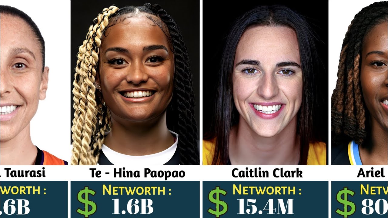 Richest American Women Basketball Players & Their Networth 🤑| NBA Players 🇺🇲