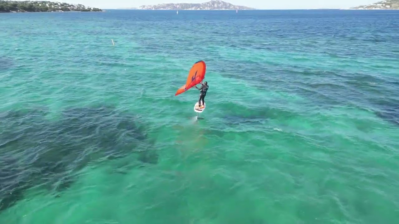 Laura Wing Foiling a Porto Pollo - Maggio 2023