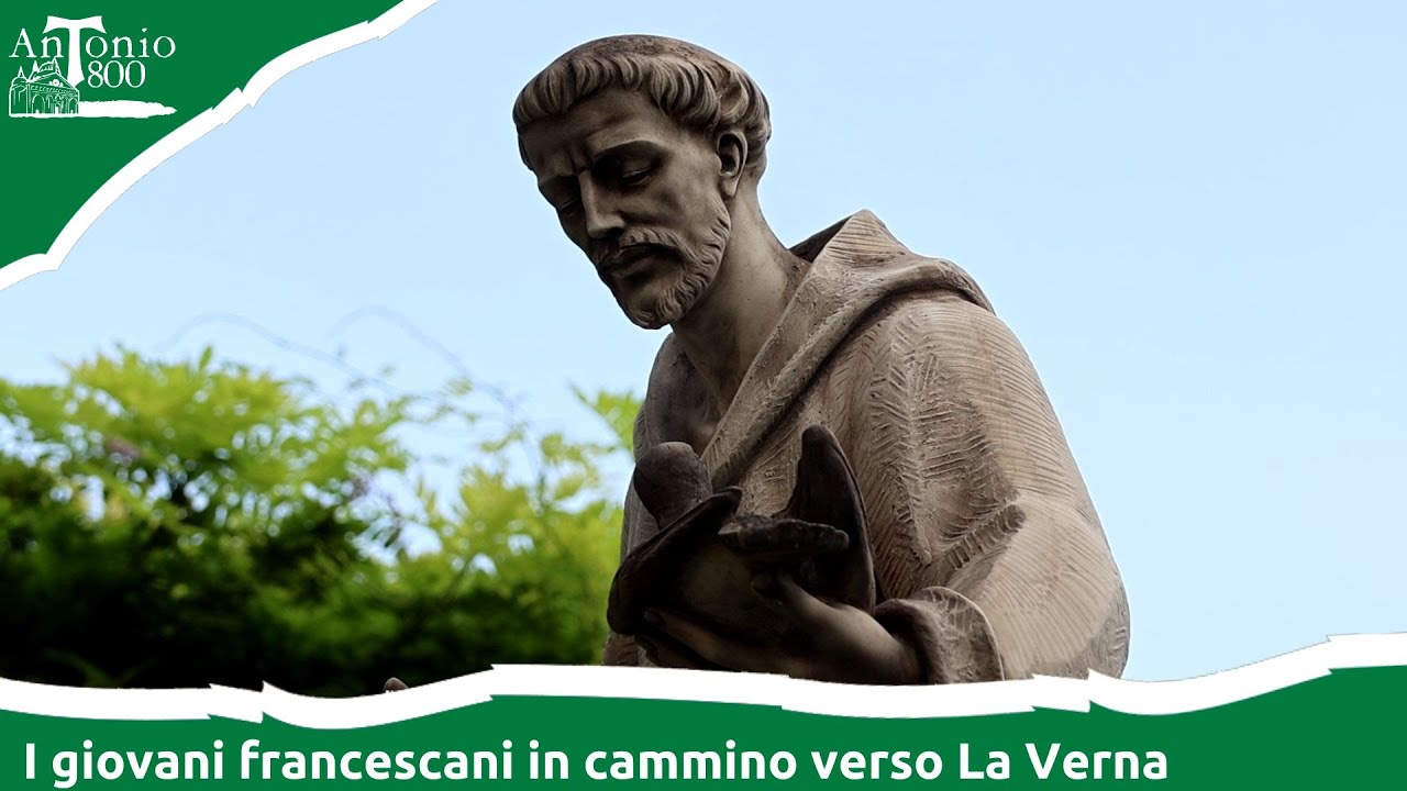 I giovani francescani in cammino verso La Verna