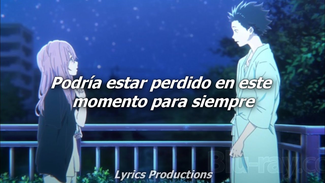 Aerosmith - I Don't Wanna Miss a Thing (Sub español) A Silent Voice AMV