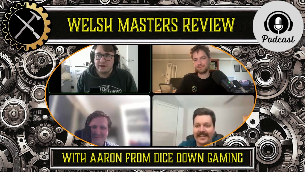 Anyway, Ringo started blasting (Welsh Masters Review with Aaron from Dice Down Gaming)