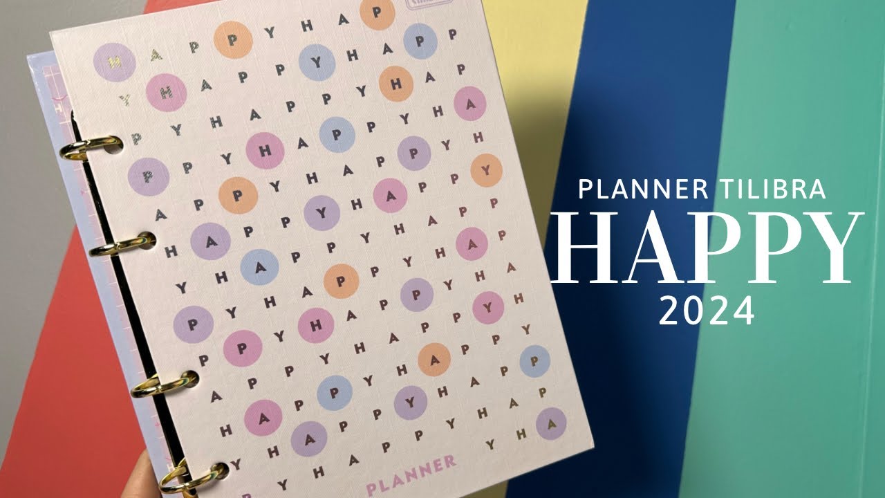 Planner Happy 2024 Tilibra