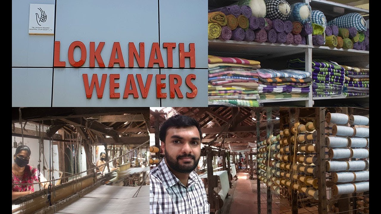 Lokanath Weavers Kannur | Handloom Factory | Aravind's Vlog | EP #07