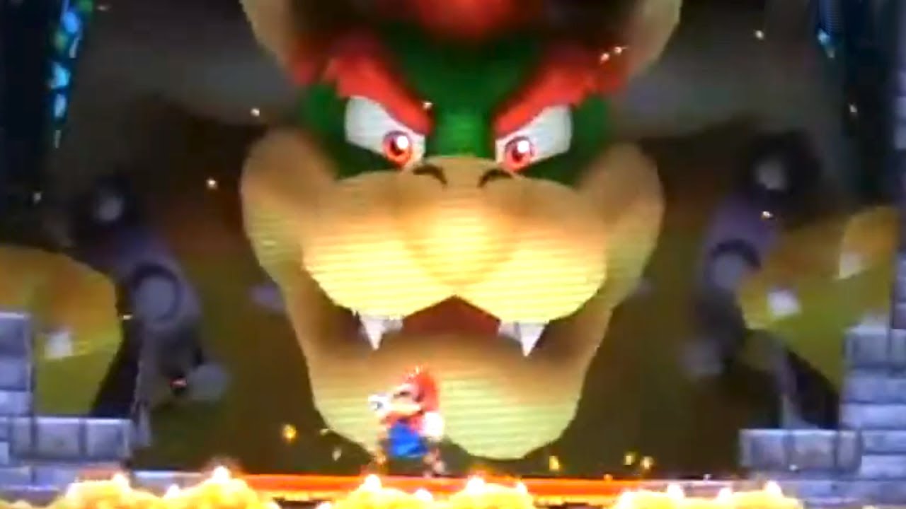 New Super Mario Bros. 2 Walkthrough Part 23 - Final Boss & Ending