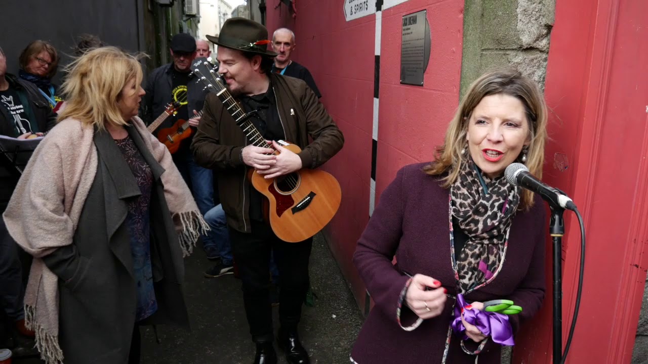 Jack L Honoured in Athy by the 