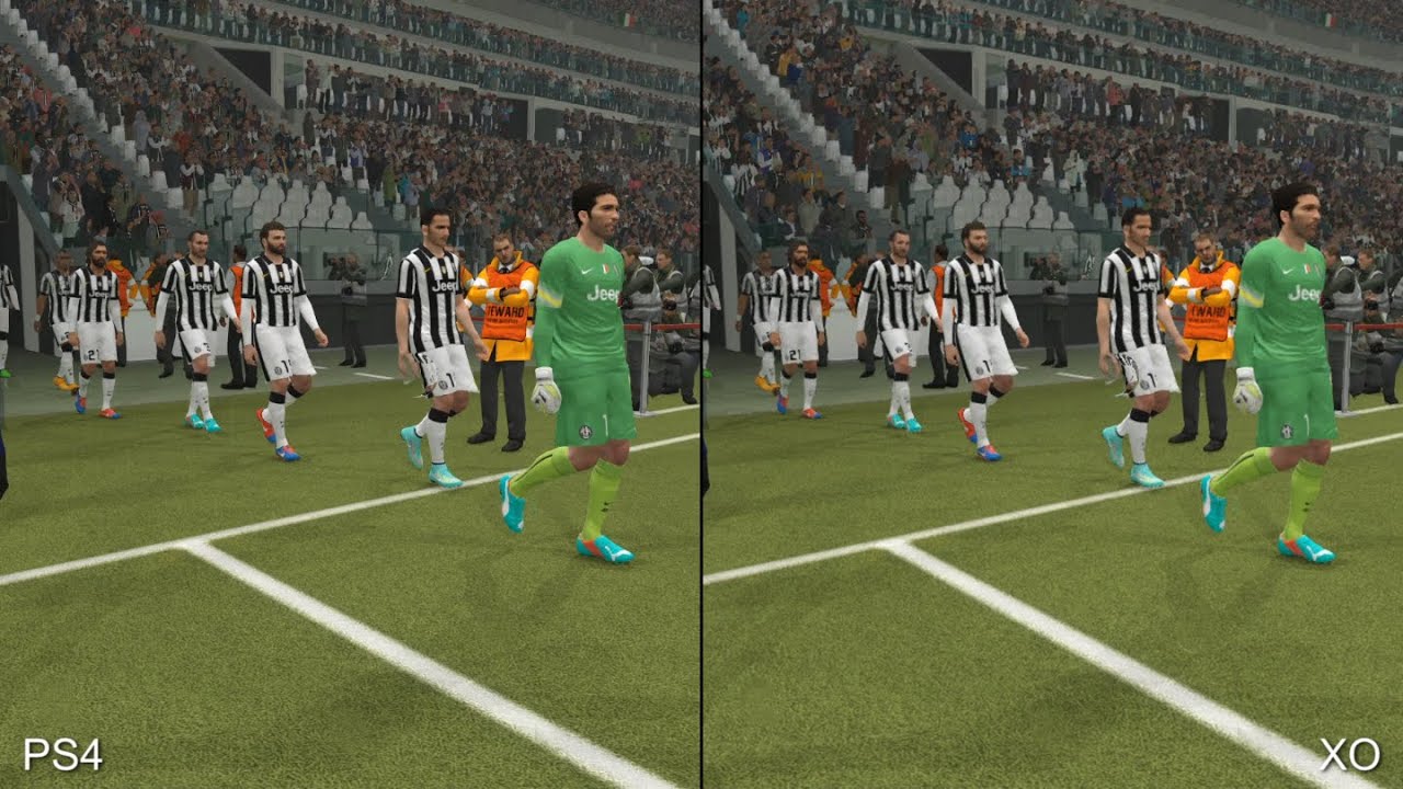 PES 2015: PS4 vs Xbox One Comparison