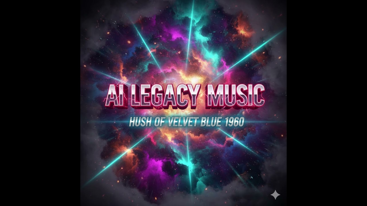 Hush of Velvet Blue 1960 | AI Legacy Music