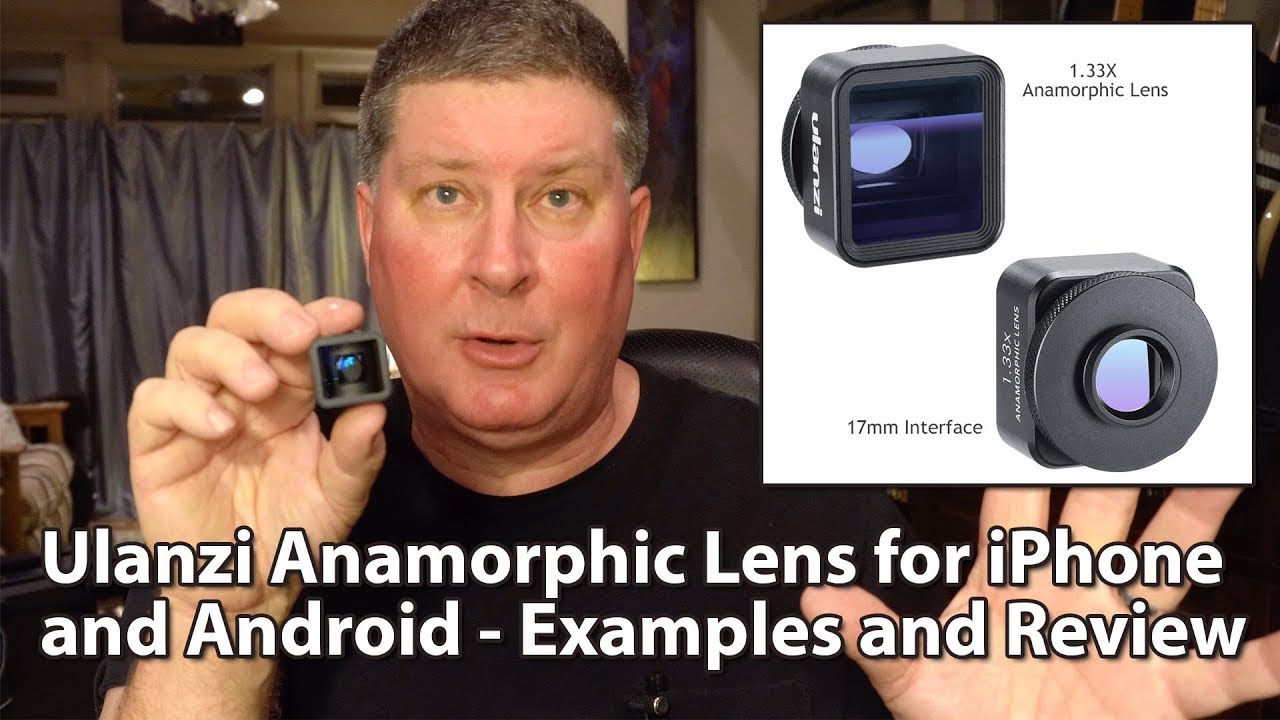Ulanzi Anamorphic Lens for iPhone and Android - Examples and Review
