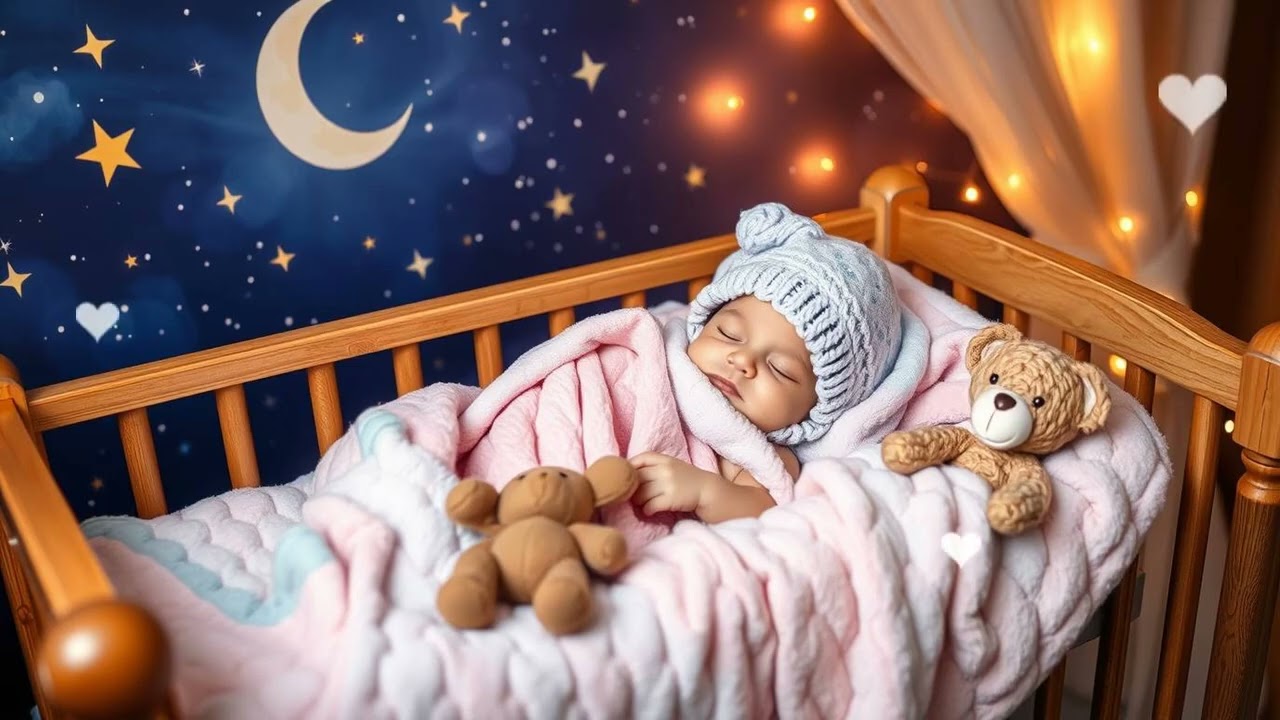 ☔ Peaceful Rain Night 🌧️ Baby Sleep Music for Sweet Dreams 💫